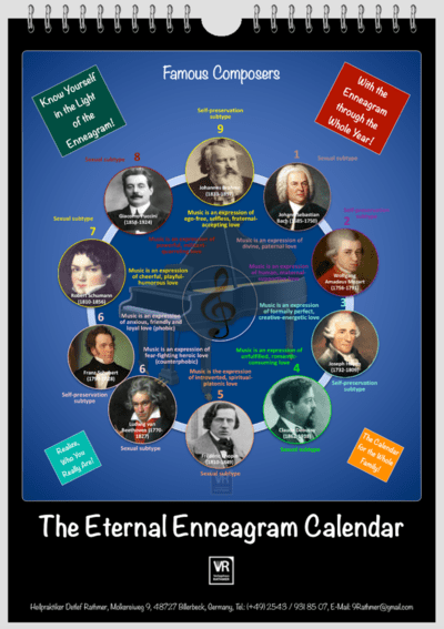The Eternal Enneagramm Wall Calendar
